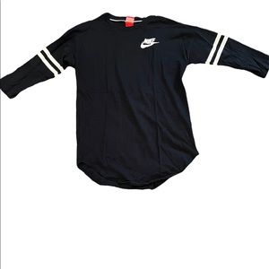 Nike mid sleeve “just do it” shirt
